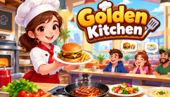 Golden Kitchen background