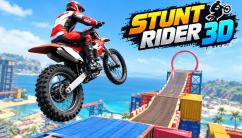 Stunt Rider 3D background