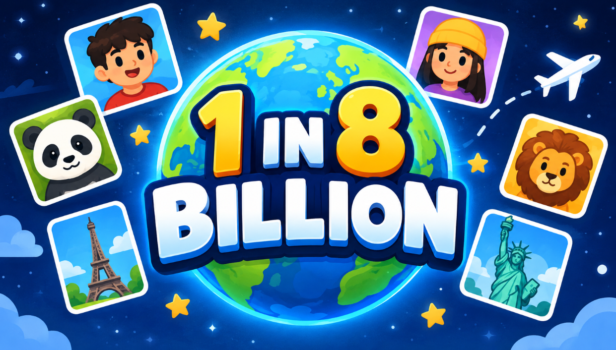 1 in 8 billion Screenshot