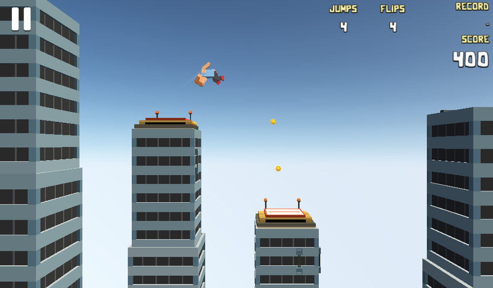 Rooftop Flip Screenshot