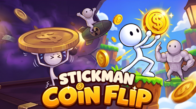 Stickman Coin Flip Screenshot